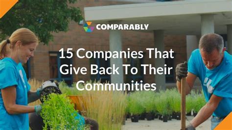 businesses that give back.